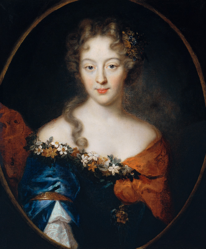 Françoise-Marguerite de Grignan /Mignard od Pierre Mignard