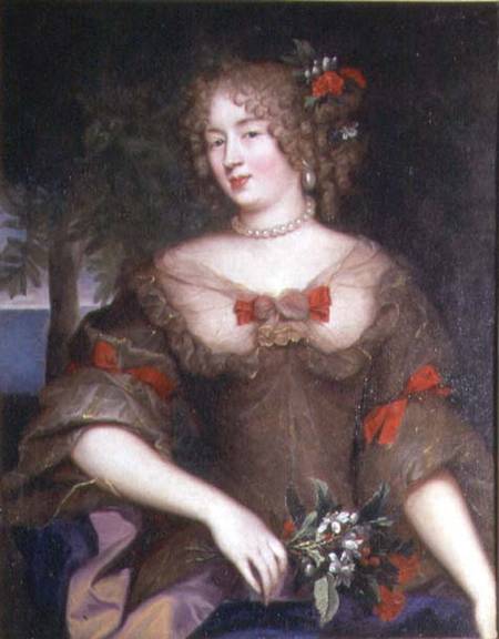 Francoise de Sevigne (1646-1705) Countess of Grignan od Pierre Mignard