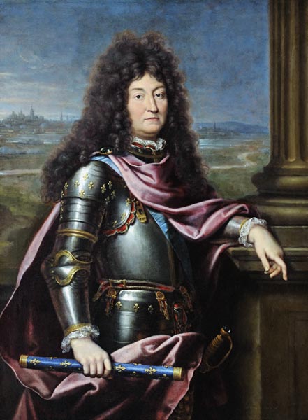 Louis XIV, King of France (1638-1715) od Pierre Mignard