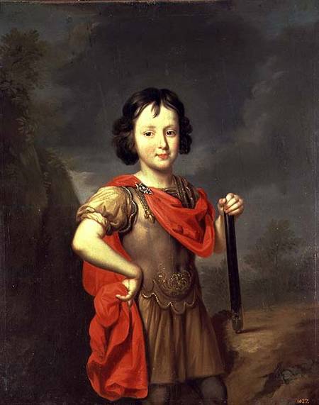 Portrait of Philippe II d'Orleans (1674-1723) od Pierre Mignard