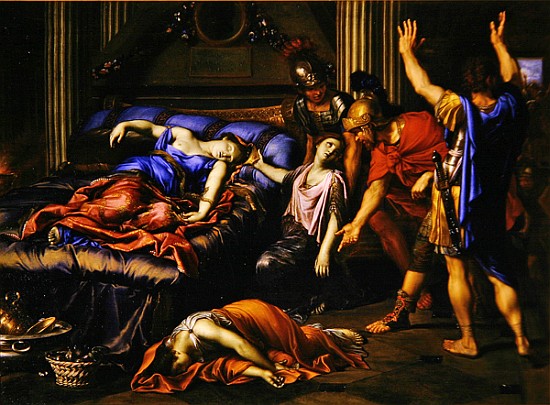 The Death of Cleopatra od Pierre Mignard