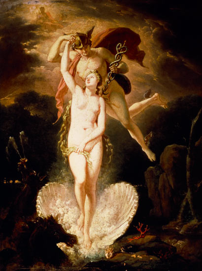 Venus and Mercury od Pierre-Nolasque Bergeret