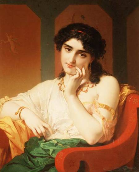 A Classical Beauty od Pierre Oliver Joseph Coomans