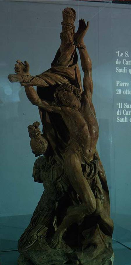 St. Sebastian, sculpture od Pierre  Puget