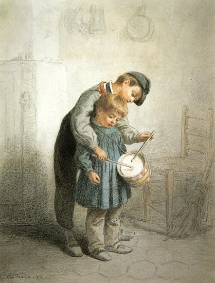 The Little Drummer od Pierre Edouard Frere
