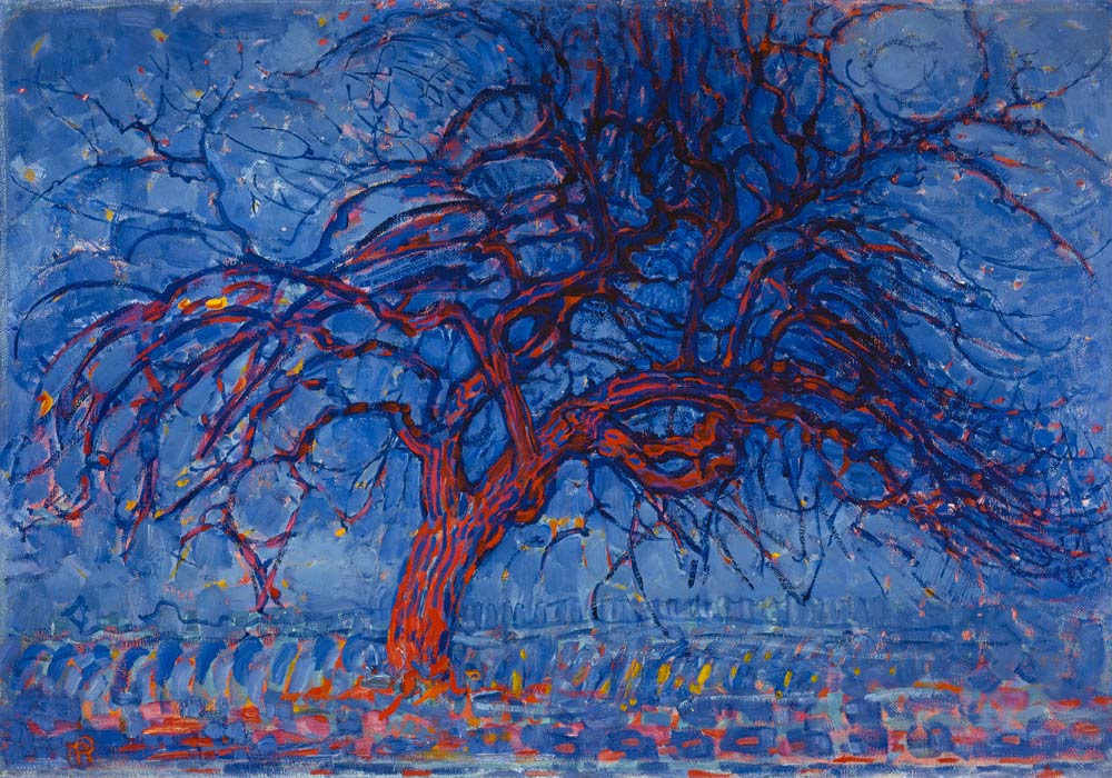 Der rote Baum od Piet Mondrian