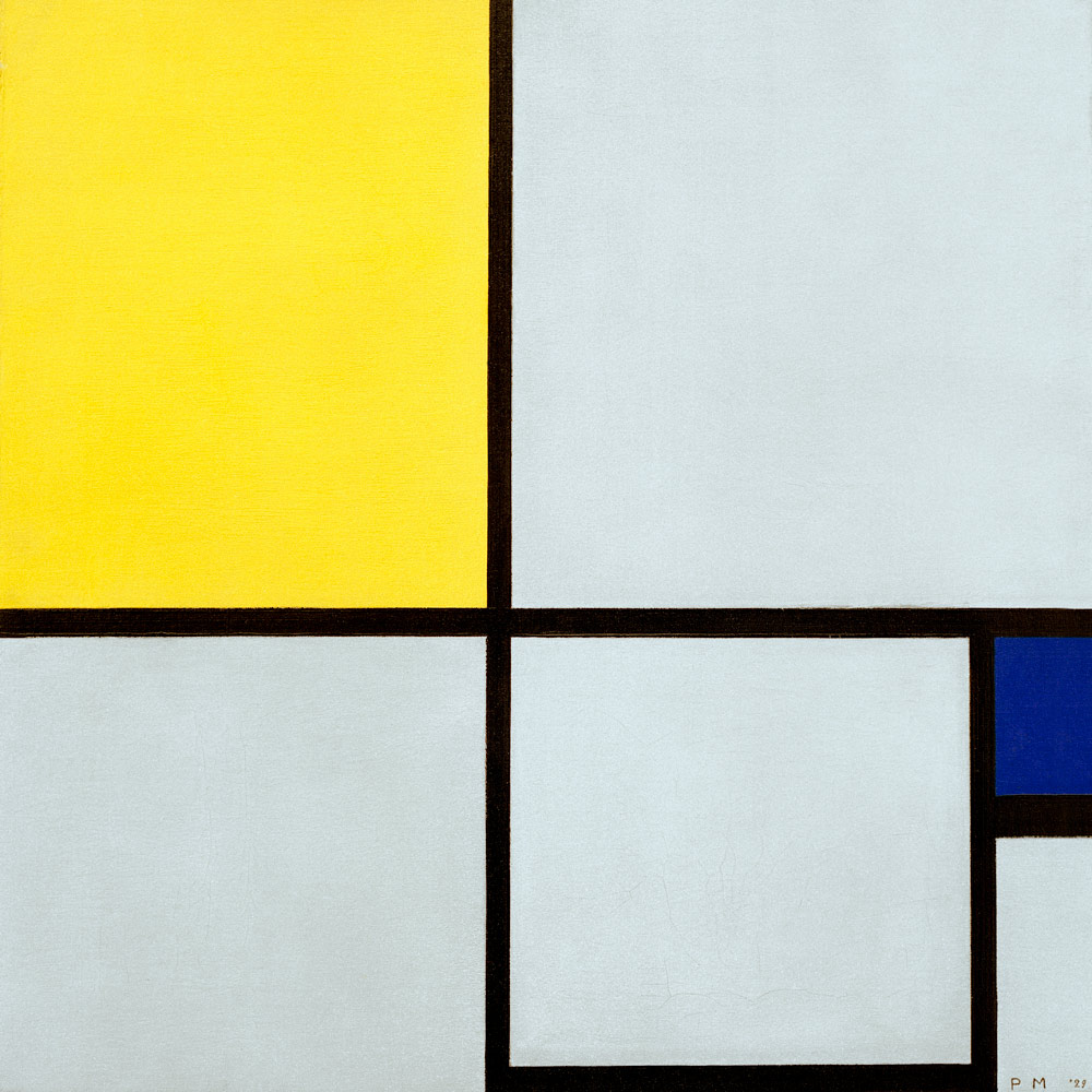 Composition No. II od Piet Mondrian