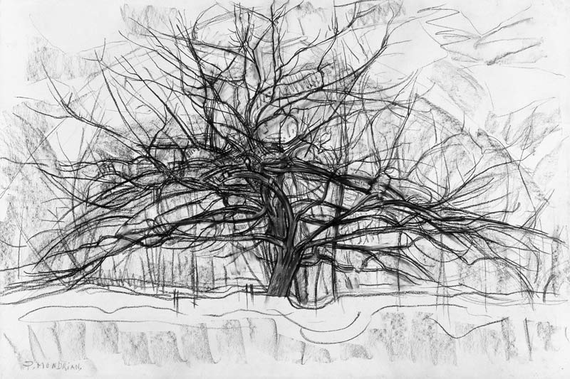 Study for The Grey Tree od Piet Mondrian