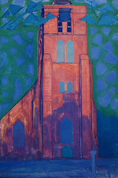 Zeeland Church Spire od Piet Mondrian
