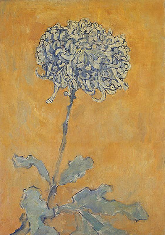 Chrysantheme. od Piet Mondrian