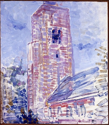 Church at Oostkapelle od Piet Mondrian
