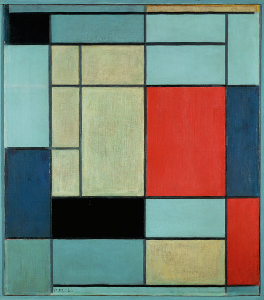 Composition I od Piet Mondrian