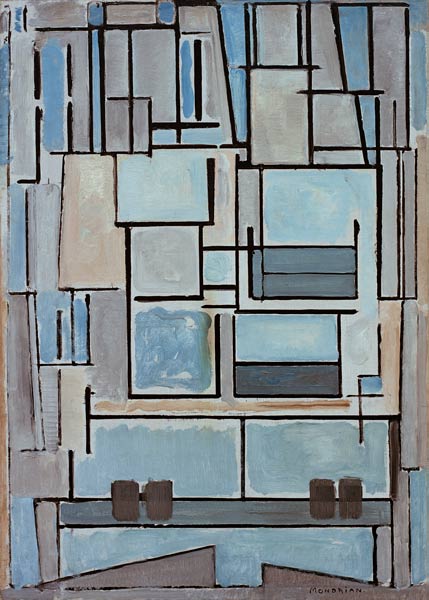 Composition No VI od Piet Mondrian