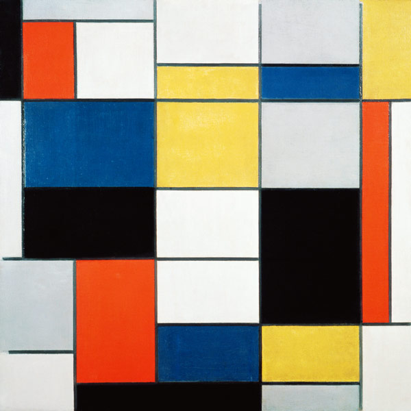 Composition A od Piet Mondrian
