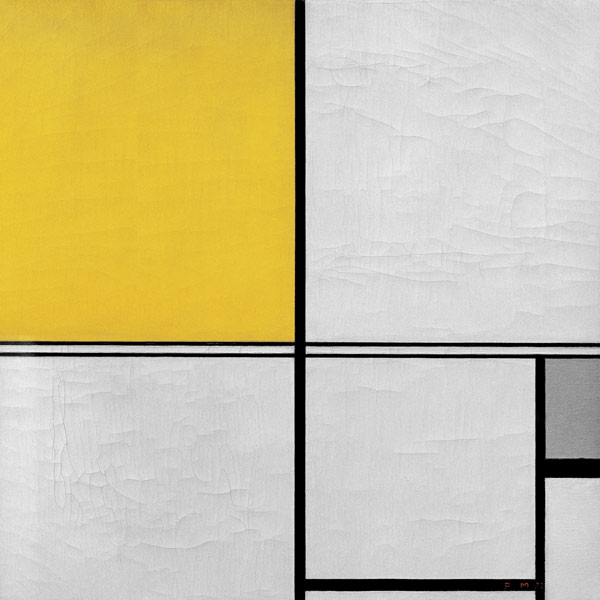 Composition With Double Line od Piet Mondrian