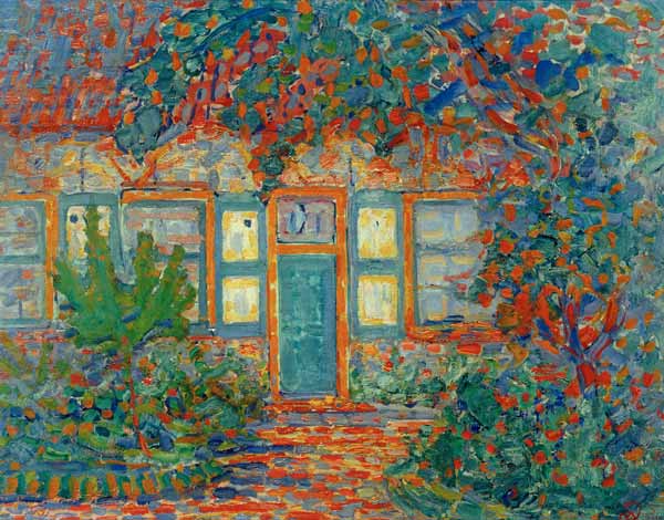 Little House in Sunshine od Piet Mondrian