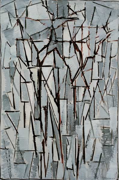 Composition trees II/c. 1912-13 od Piet Mondrian