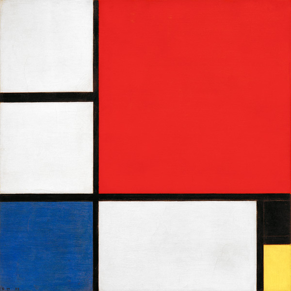 Composition II od Piet Mondrian