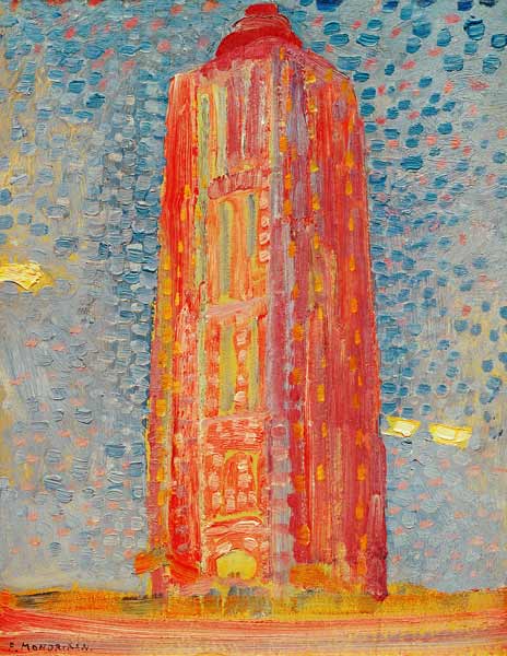 Lighthouse in Westkapelle od Piet Mondrian