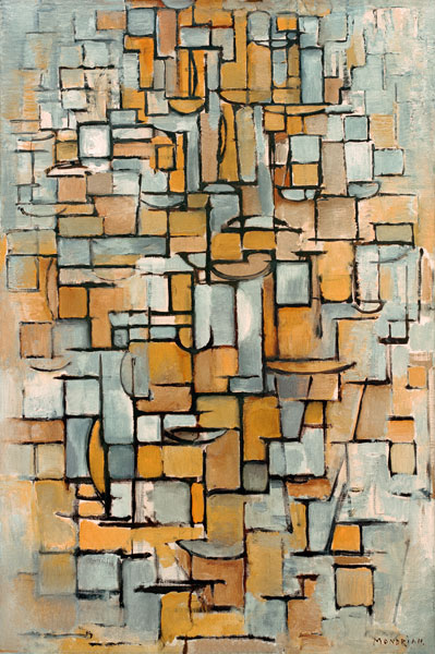 Tableau No. 1; Line Color/1913 od Piet Mondrian