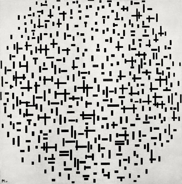Line Composition od Piet Mondrian