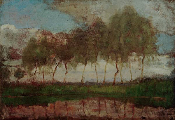 The Gein: Trees By The Water od Piet Mondrian