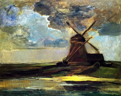 Windmill in the Gein od Piet Mondrian