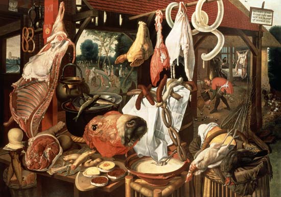 The Meat Stall od Pieter Aertzen
