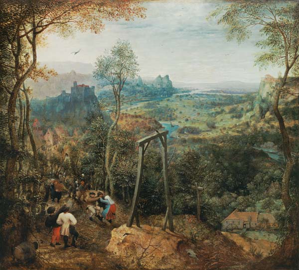 The magpie on the gallows od Pieter Brueghel d. Ä.