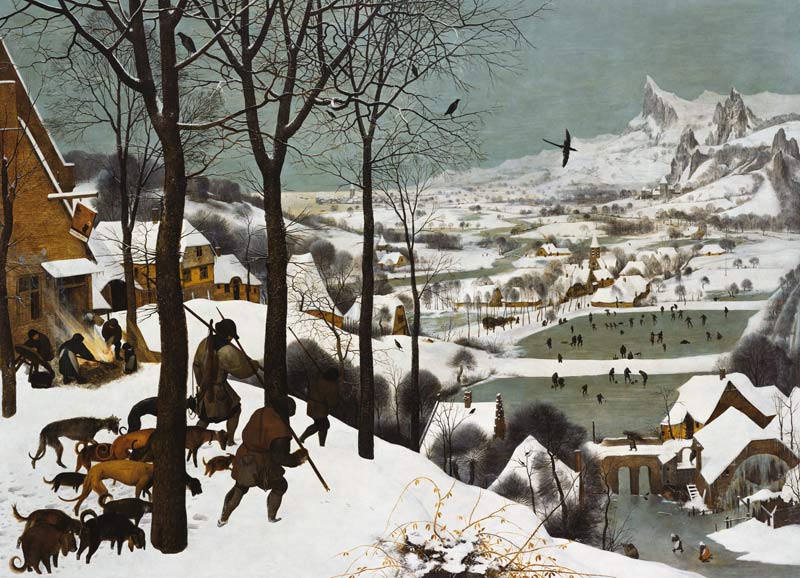 Hunters in the Snow od Pieter Brueghel d. Ä.