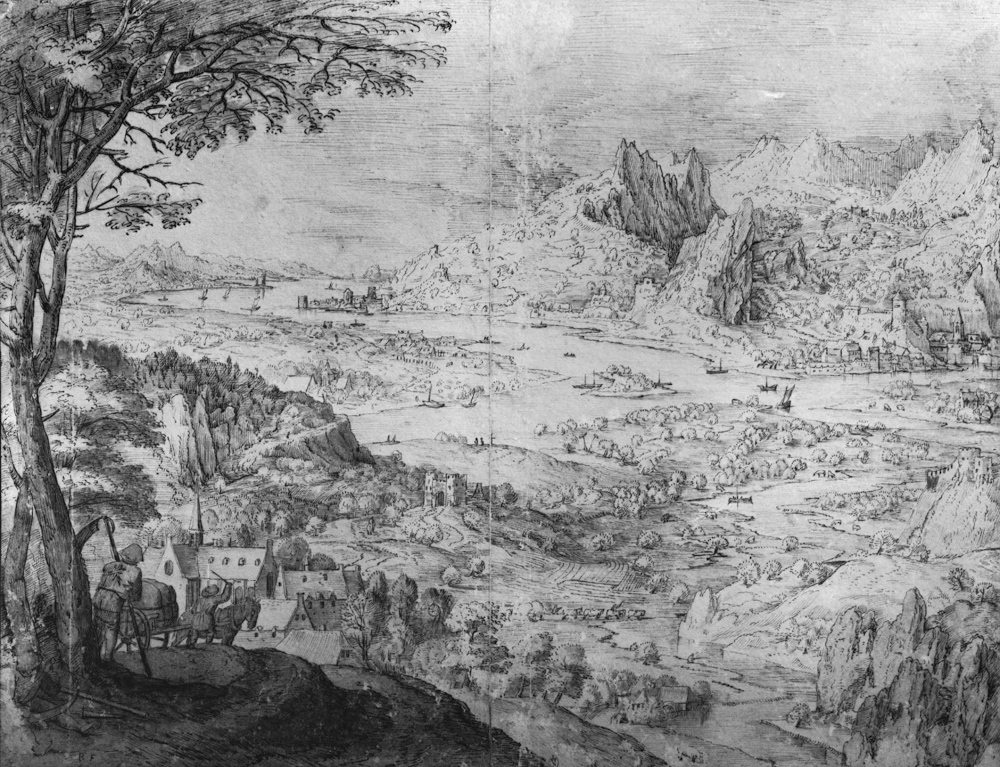 Landscape od Pieter Brueghel d. Ä.