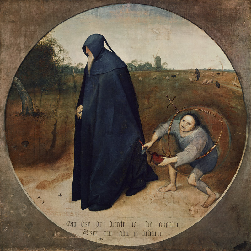 Misanthropist od Pieter Brueghel d. Ä.