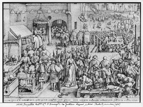 Justice od Pieter Brueghel d. Ä.