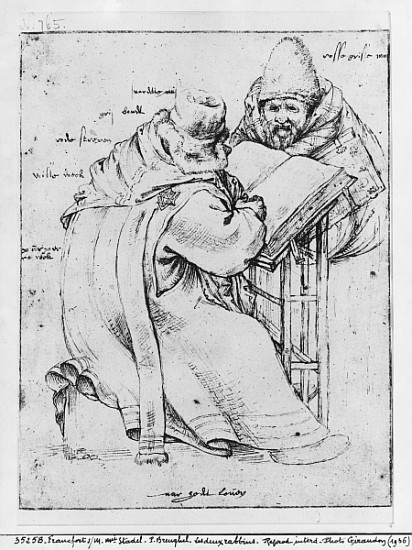 Two Rabbis od Pieter Brueghel d. Ä.