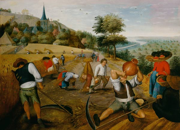 The summer od Pieter Brueghel d. J.