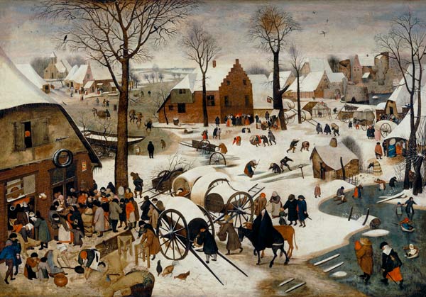 The Census at Bethlehem od Pieter Brueghel d. J.