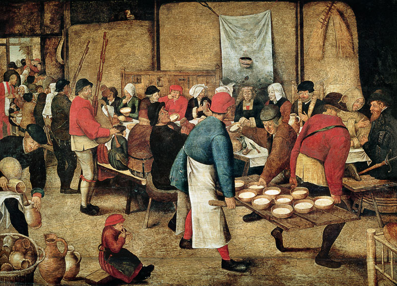 The Wedding Supper od Pieter Brueghel d. J.