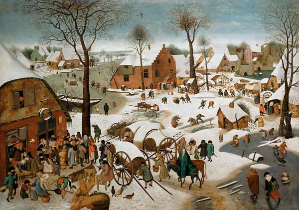 Census in Bethlehem , Brueghel t.Y od Pieter Brueghel d. J.