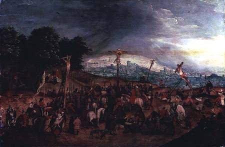 The Crucifixion od Pieter Brueghel d. J.