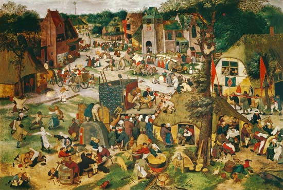 The Hoboken or piece of Georg fair. od Pieter Brueghel d. J.