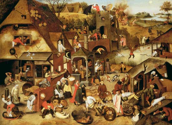 The Flemish Proverbs od Pieter Brueghel d. J.