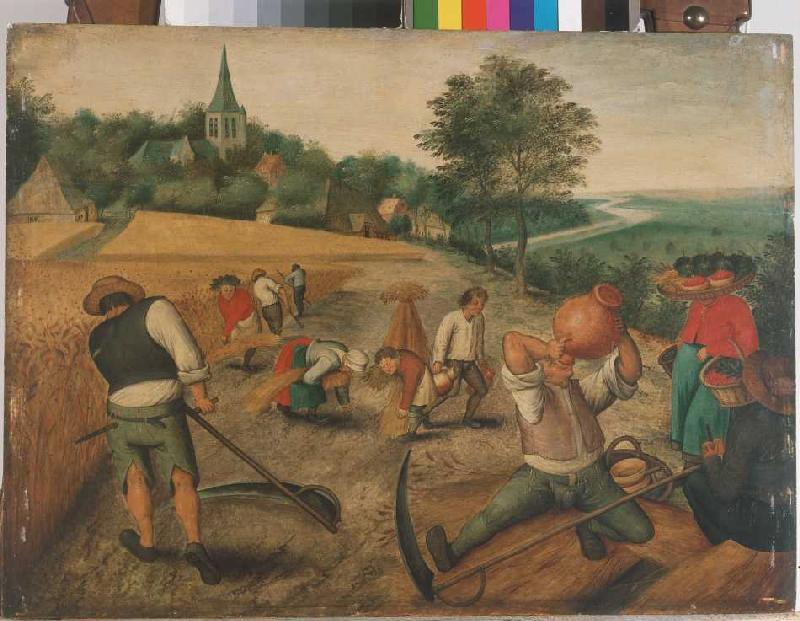 The summer od Pieter Brueghel d. J.