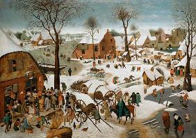 Census in Bethlehem , Brueghel t.Y