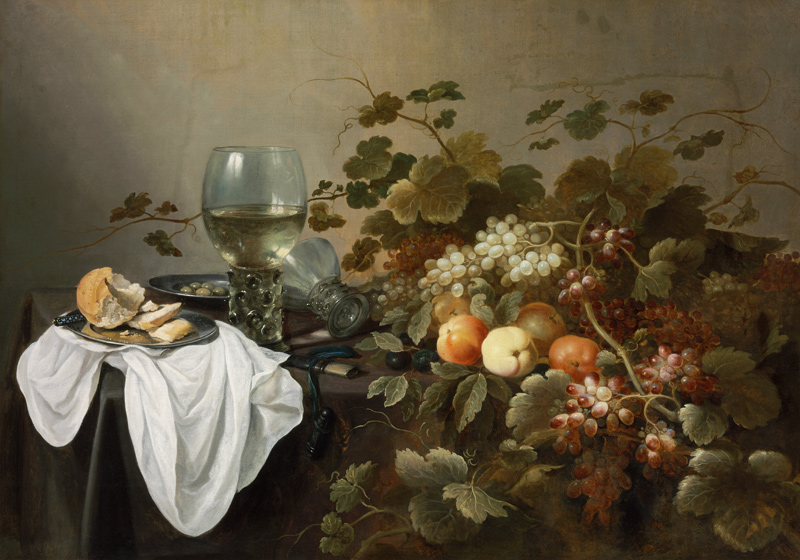 Still Life with Fruit and Roemer od Pieter Claesz