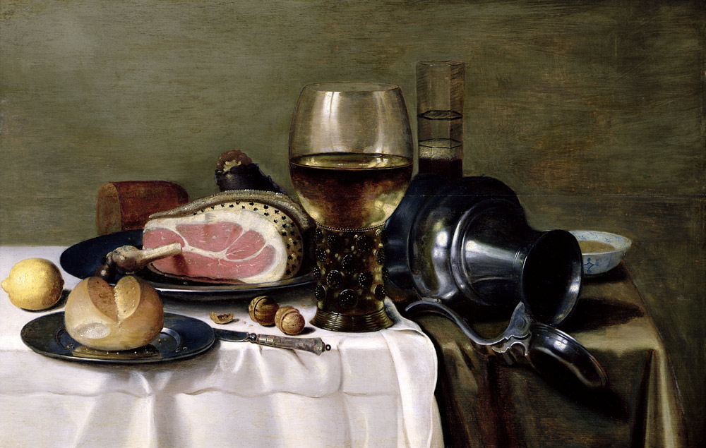 Still Life with Ham od Pieter Claesz