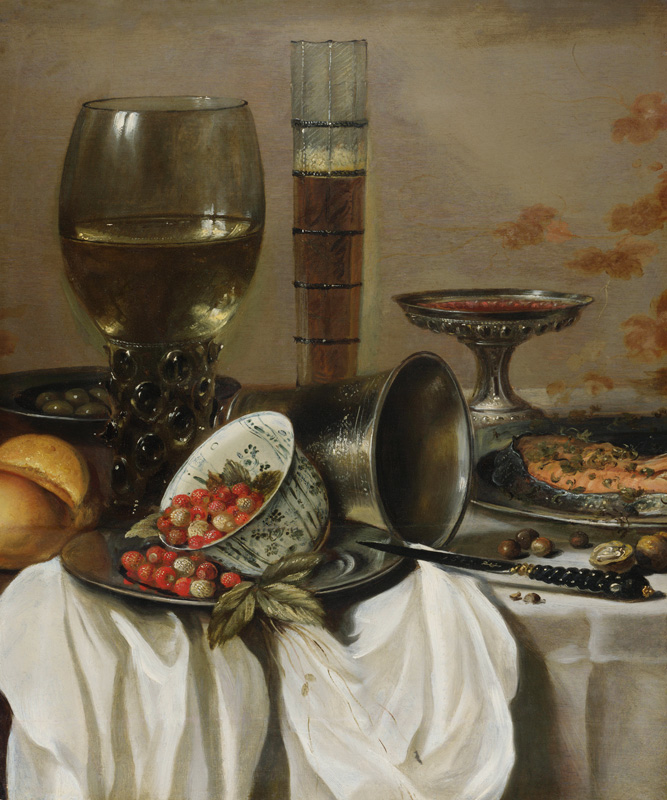 Still Life with Drinking Vessels od Pieter Claesz