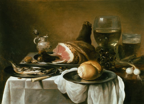 Still Life with Ham od Pieter Claesz