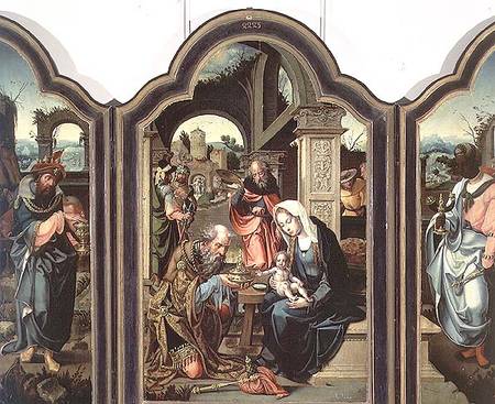 Adoration of the Magi od Pieter Coecke van Aelst