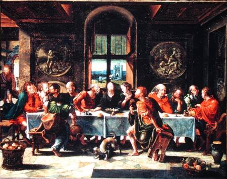 The Last Supper od Pieter Coecke van Aelst