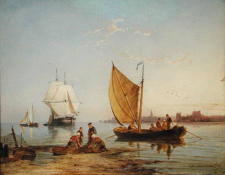 Off Overschie Holland od Pieter Cornelis Dommersen